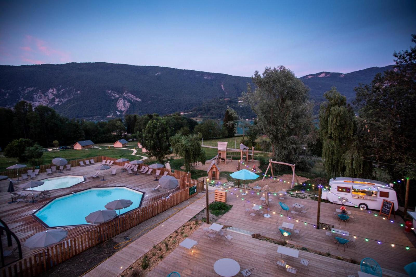 Huttopia Lac D'Aiguebelette Saint-Alban-de-Montbel Dış mekan fotoğraf